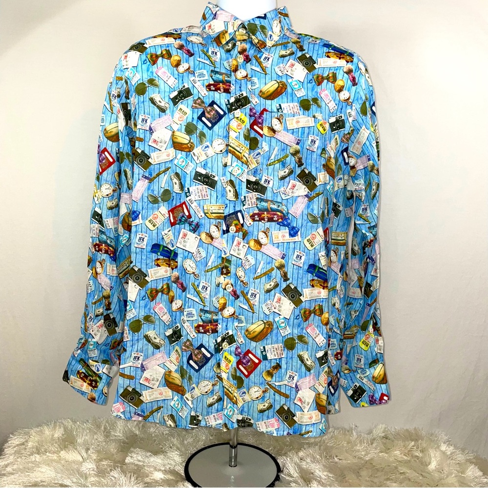 Michael’s 100% Linen Men’s Shirt. Size Medium. NWT.